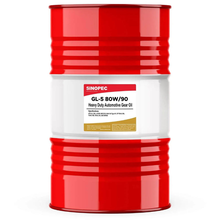 GL-5 80W90 Heavy Duty Automotive Gear Oil 200L Drum