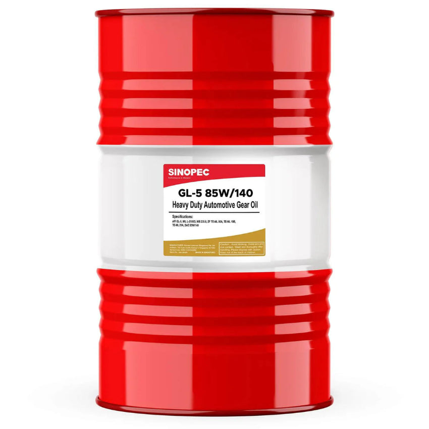 GL-5 85W140 Heavy Duty Automotive Gear Oil 200L Drum