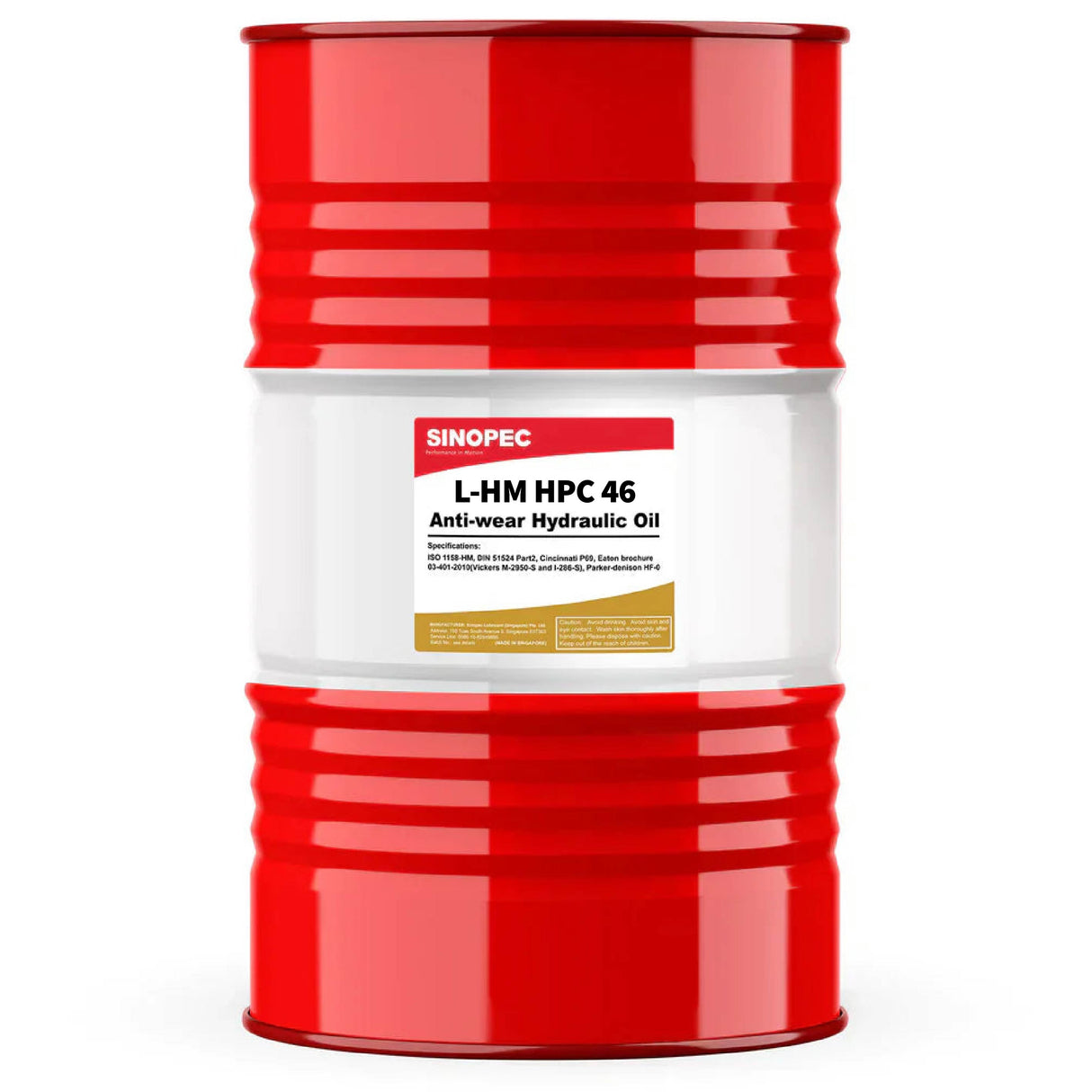 L-HM HPC ISO VG 46 Antiwear Hydraulic Oil 200L Drum