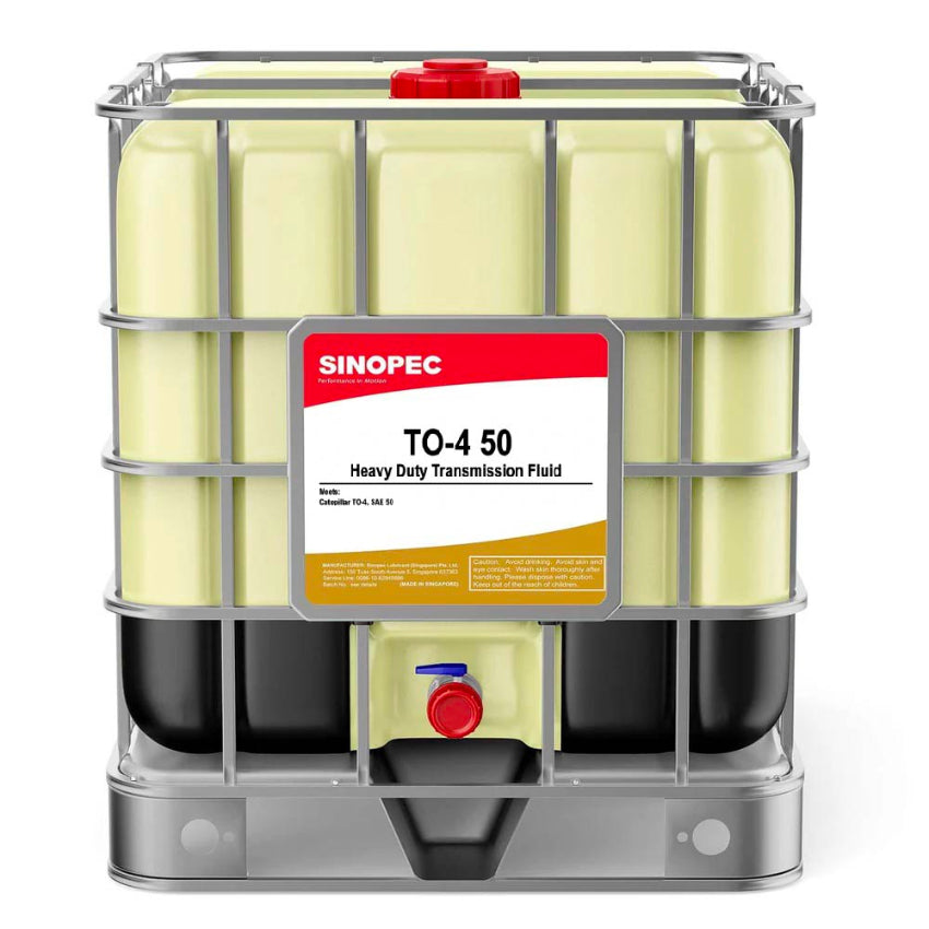 TO-4 SAE 50 | 1000L | Heavy Duty Transmission Fluid - IBC