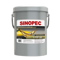 Front image of Sinopec L-HV 68 Antiwear Hydraulic Oil Pail of 18L.