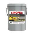 Front image of Sinopec L-HV 68 Antiwear Hydraulic Oil Pail of 18L.