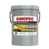 Front image of Sinopec L-HV 68 Antiwear Hydraulic Oil Pail of 18L.